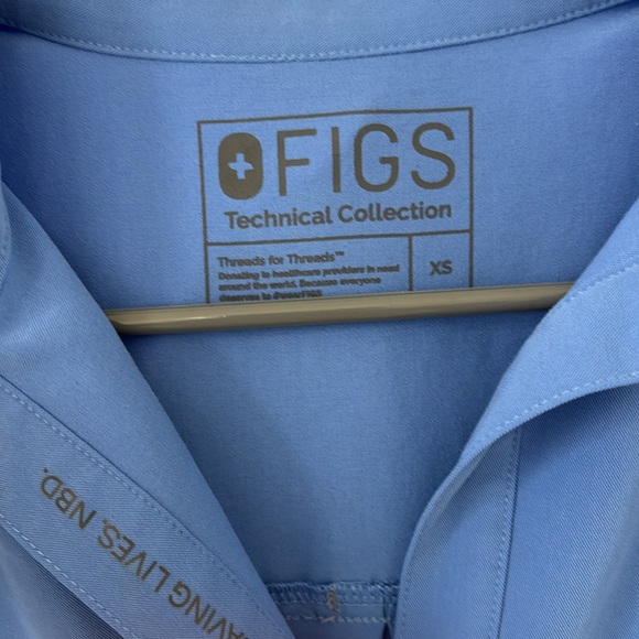 Figs Ceil Blue size XS Rafaela and S Jogger set - Picture 2 of 8